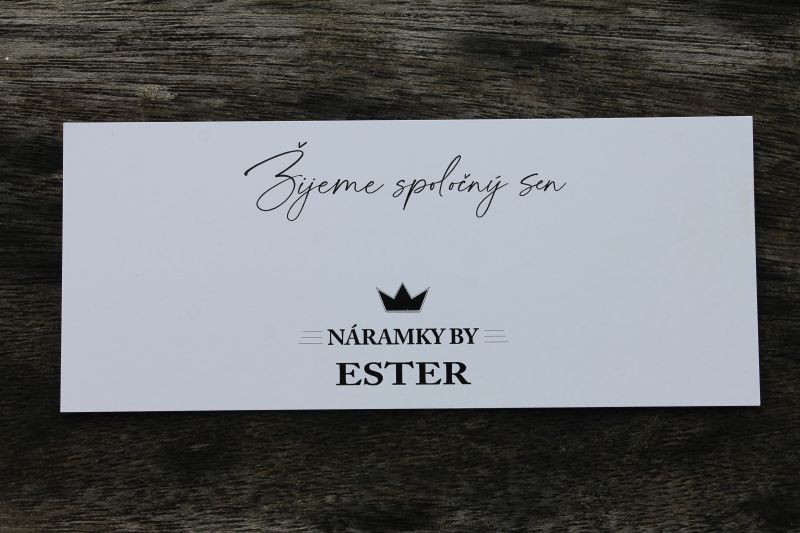 NA VENOVANIE kartička Žijeme spoločný sen  